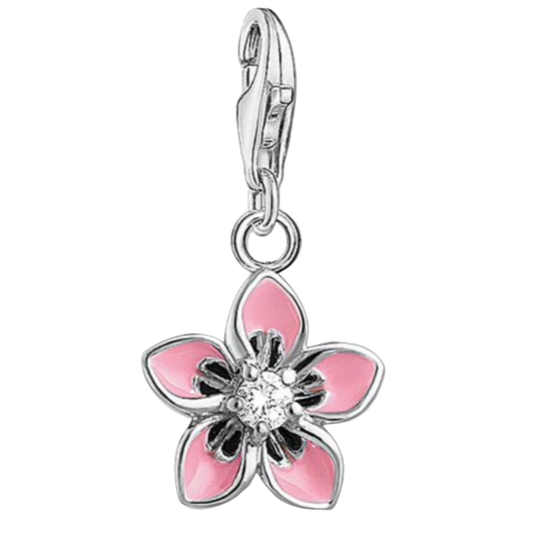 Charms Pink Flower
