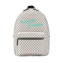 Load image into Gallery viewer, Backpack With Monogram Print Off White
