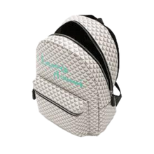 Load image into Gallery viewer, Backpack With Monogram Print Off White
