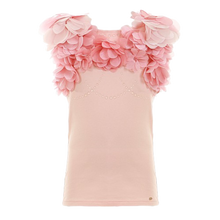 Load image into Gallery viewer, Pink Top With Petals

