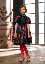 Load image into Gallery viewer, Black Colorful Dress
