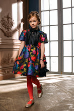 Load image into Gallery viewer, Black Colorful Dress
