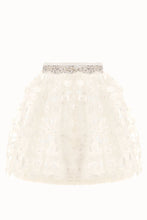 Load image into Gallery viewer, White Skirt With Flowers
