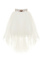 Load image into Gallery viewer, White Tulle Skirt
