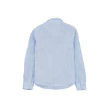 Load image into Gallery viewer, Pure Linen Shirt With Embroidered Logo
