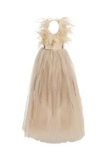 Load image into Gallery viewer, Long Gold Dress With Belt
