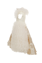 Load image into Gallery viewer, White And Gold Dress
