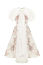 Load image into Gallery viewer, White Dress Organza With Organza Sleeves
