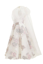 Load image into Gallery viewer, White Dress Organza With Organza Sleeves

