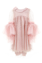 Load image into Gallery viewer, Pink Brocade Dress
