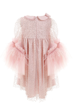 Load image into Gallery viewer, Pink Brocade Dress
