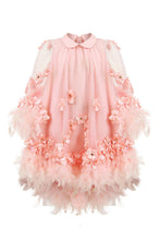 Load image into Gallery viewer, Pink Dress With Long Sleeves
