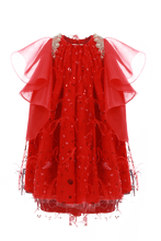 Load image into Gallery viewer, Red Lace Dress
