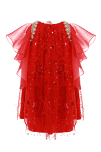 Load image into Gallery viewer, Red Lace Dress
